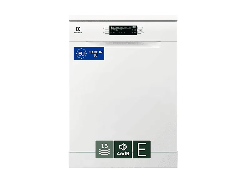 Electrolux ESA47200SW Lavastoviglie Libera Installazione 13 Coperti Classe E 59,6 cm (Bianco)