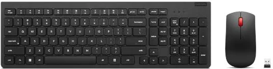 Lenovo 4X31R64473 Tastiera + Mouse Ufficio Wireless Italiano (Nero)
