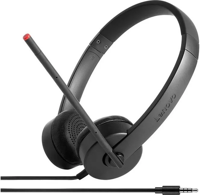 Lenovo 4XD0K25030 Cuffie a Padiglione Cablate (Nero)