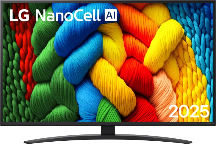 LG Nanocell Ai 43NANO81A6A 4K Ultra HD Smart TV 43" (Nero)