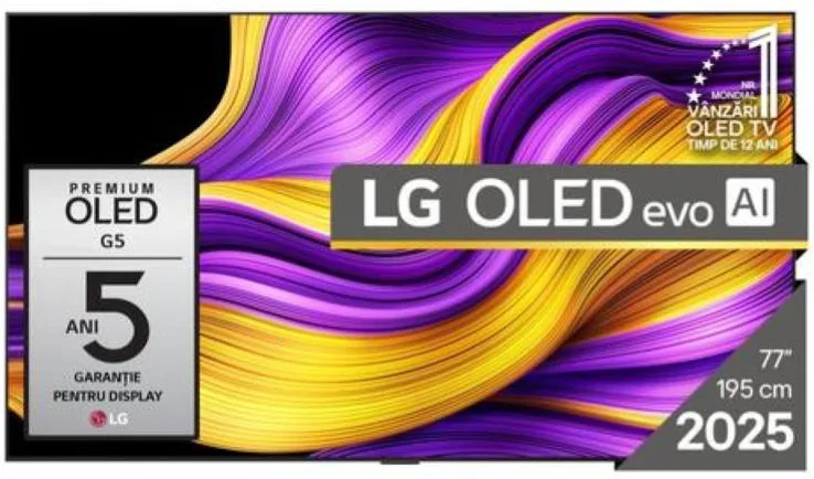 LG OLED77G51LW 4K Ultra HD Smart TV 77" Wi-Fi (Nero)