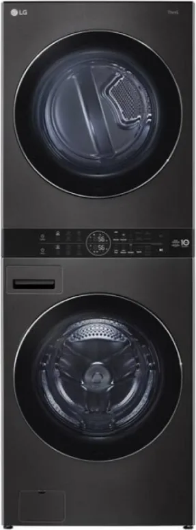 LG WT1716BBF Lavasciuga 17/16 KG 1100 Giri/min Classe E (Nero)