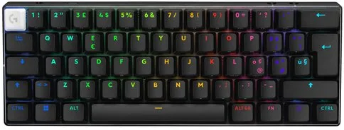 Logitech Pro X 60 Tastiera Gaming Wireless QWERTY (Nero)