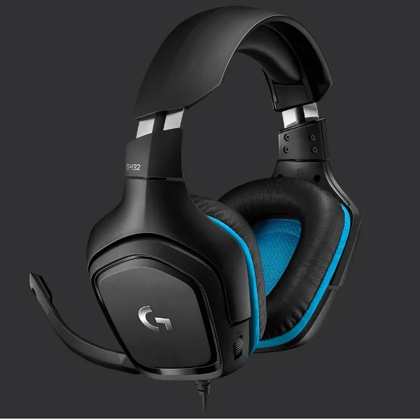 Logitech G432 Cuffie Auricolari Cablate (Nero - Blu)