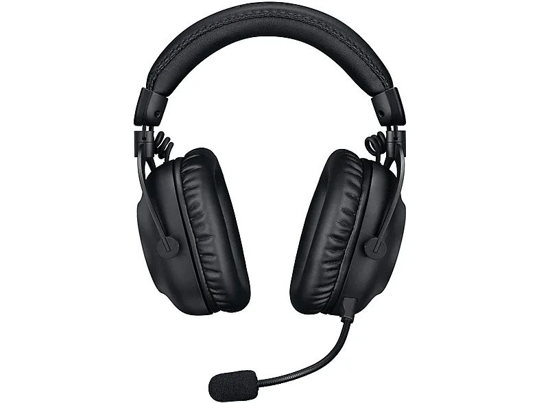 Logitech G PRO X2 Lightspeed Cuffie Gaming Wireless + Stand, Microfono a Braccio Rimovibile, Driver Grafene 50 mm, DTS Headphone X2.0, Surround7.1, Bluet