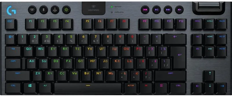 Logitech G915 Tkl Tastiera Gaming Bluetooth Italiano (Nero)