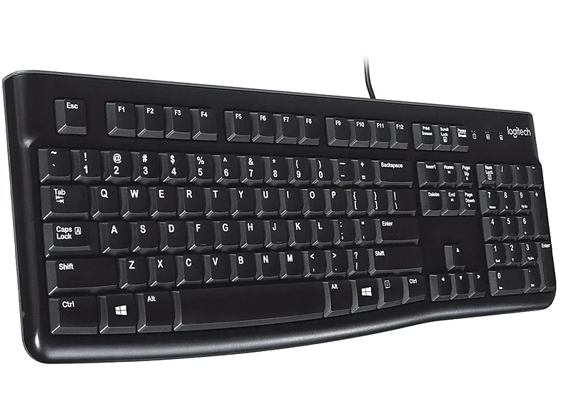 Logitech K120 Tastiera USB QWERTY Italiano (Nero)