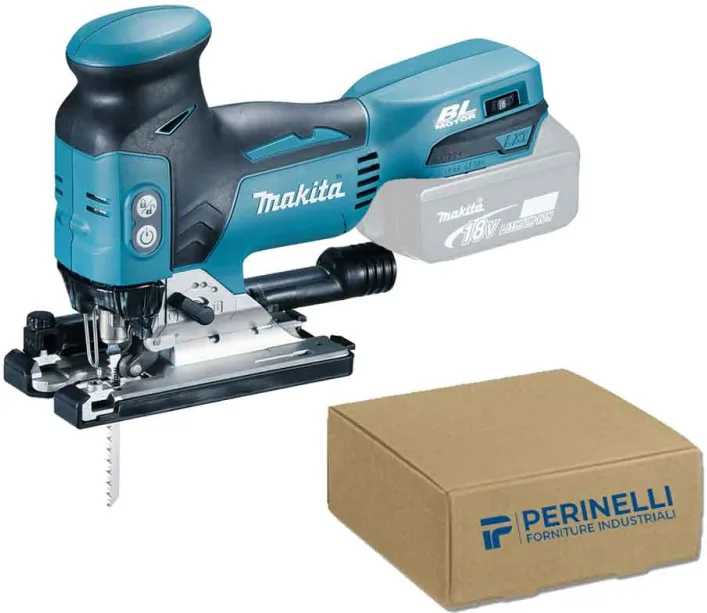 Makita DJV181Z Seghetto Alternativo 18V LXT Brushless 800 3500 spm 135 mm legno 10 mm acciaio colore Nero