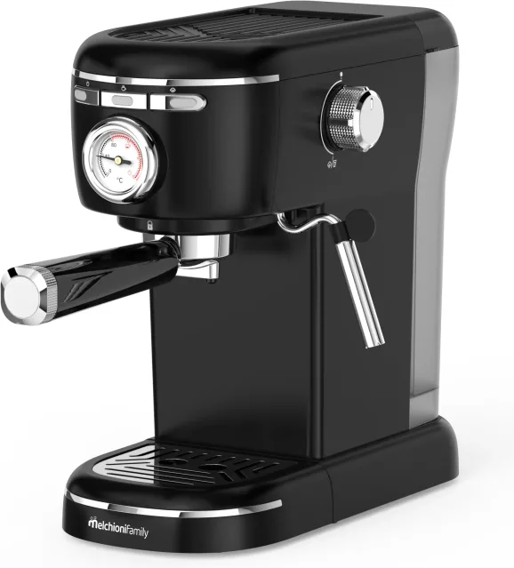 Melchioni Family Aromatica Plus 3 In Macchina da Caffè 1,2 Litri 1100 W (Nero)