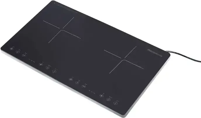 Melchioni Oblivion 2 Piano Cottura 2 Fuochi 66 cm (Nero)