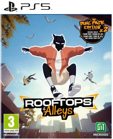Microids Rooftops and Alleys The Parkour Game Dual Pack Edition Gioco PS5 PlayStation 5 Sportivo Multiplayer 4 Giocatori