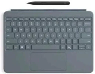 Microsoft surface pro 12 tastiera layout italiano con slim pen grigio
