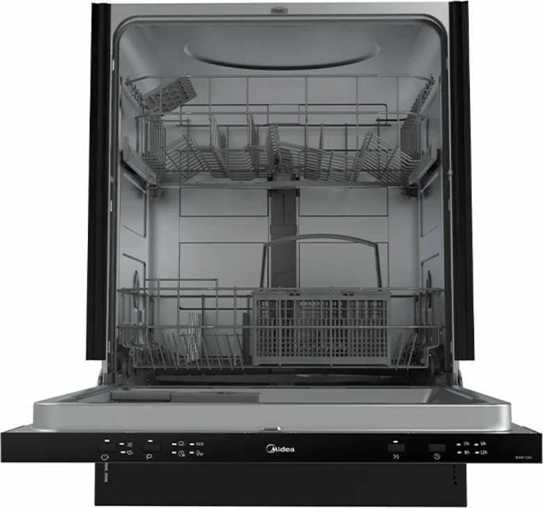Midea MDW12E4SL Lavastoviglie da incasso a Scomparsa totale 12 Coperti 2 Cestelli Classe E