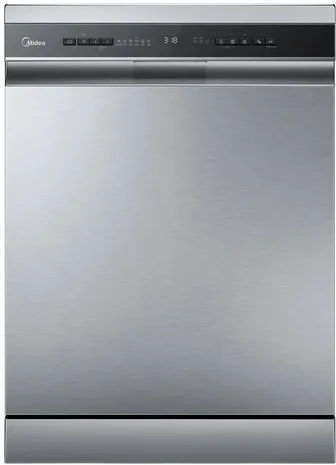 Midea MDWEF1433DSS Lavastoviglie Libera Installazione 14 Coperti Classe C (Argento - Inox)