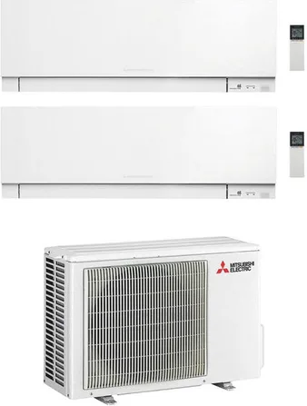 Mitsubishi Electric EF35VGKW-KIT Climatizzatore 12000 BTU Inverter (Bianco)
