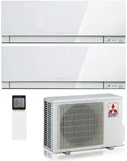 Mitsubishi Electric MUZ-EF25VG Climatizzatore 9000 BTU Inverter (Bianco)