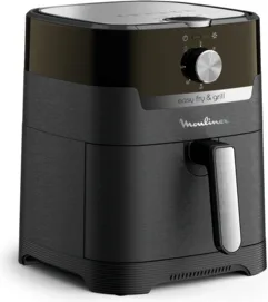 Moulinex EZ5018 Friggitrice ad Aria 4,6 Litri 1400 W (Nero)
