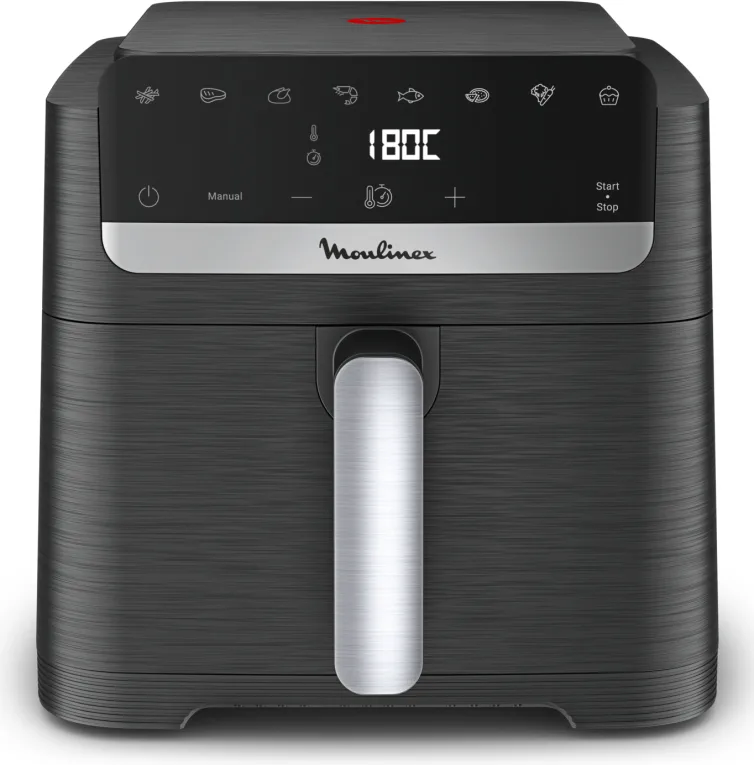 Moulinex Easy Fry Mega Compact EZ8618 Friggitrice ad Aria 7,5 Litri 2020 W (Nero)