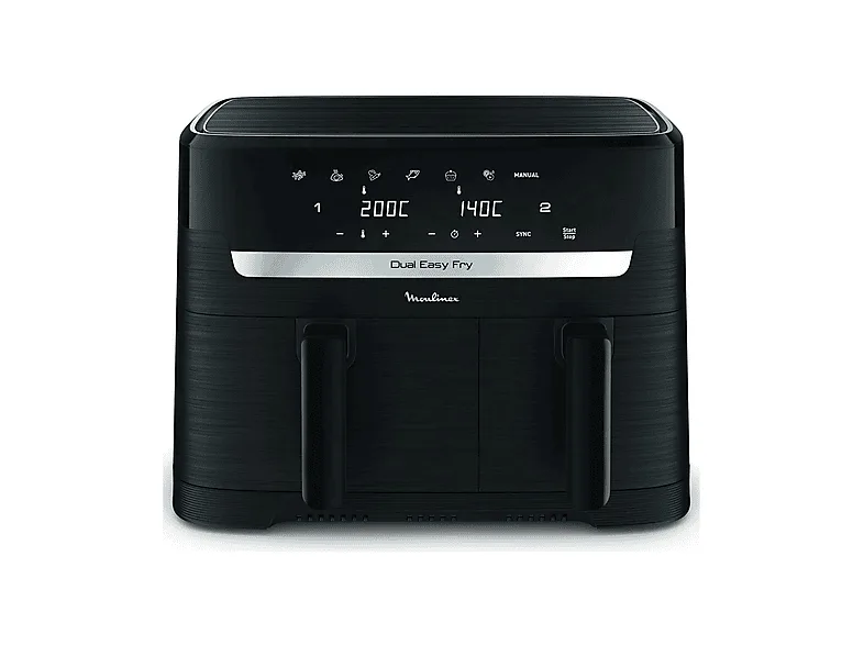 Moulinex EZ901N Friggitrice ad Aria 8,3 Litri 2700 W (Nero)