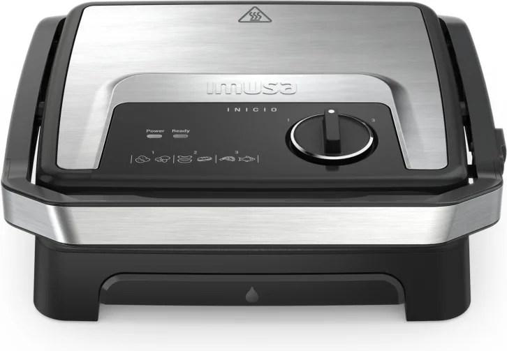 Moulinex GI272D Inicio Adjust Griglia Piastra Elettrica 2180 W (Nero)