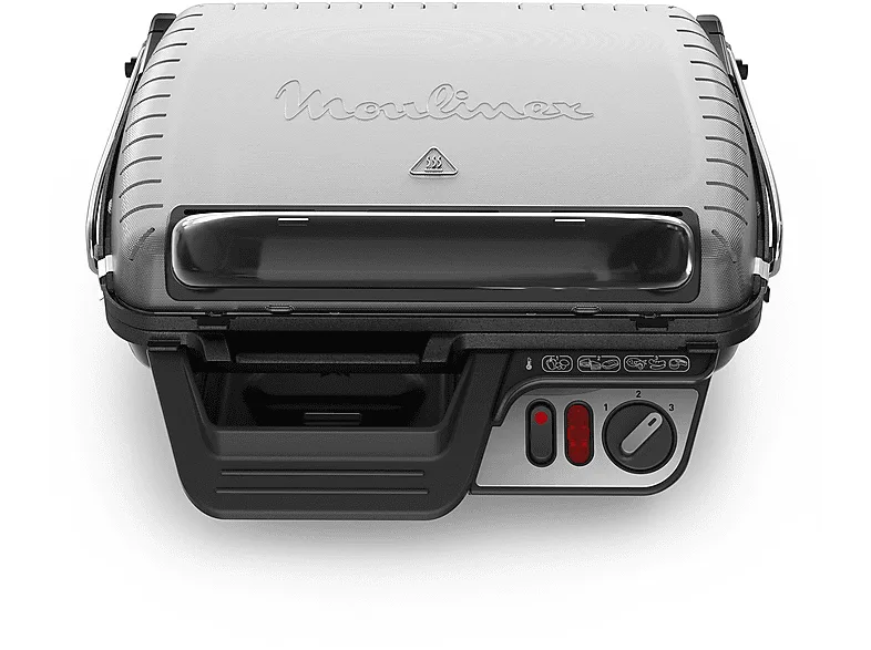 Moulinex GI306010 Ultracompact Comfort Griglia Elettrica Lavastoviglie Libera Installazione (Acciaio Inox - Nero)