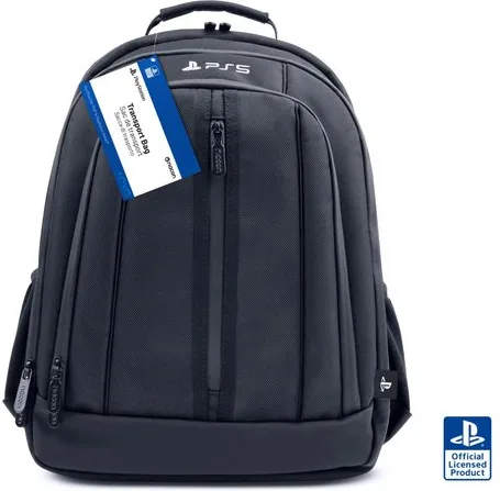 Nacon PS5OFBACKPACK Zaino per PS5 e PlayStation Portal con scomparti organizzatori spallacci regolabili colore Nero