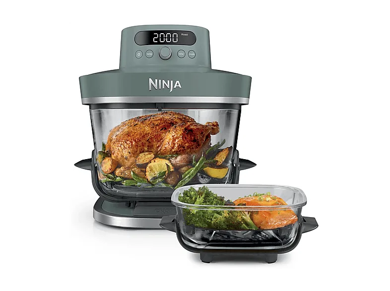 Ninja Crispi Pro 7-IN-1 Friggitrice ad Aria 5,7 Litri 2050 W (Grigio)