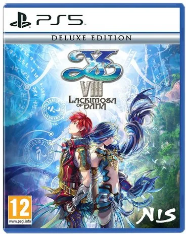 NIS America YSVIIILACRIMOSAOFDANADELUXEEDITION Ys VIII Lacrimosa of Dana Deluxe Edition RPG per PlayStation 5 Lingua Italiano PEGI 12+ colore Nero