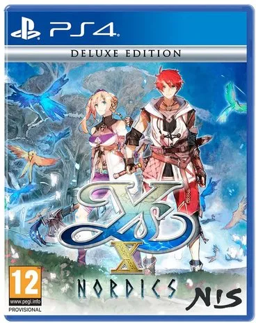 NIS America YSXNORDICDELUXEEDITION Ys X Nordic Deluxe Edition Videogioco per PlayStation 4 genere Action RPG PEGI 12 colore Nero