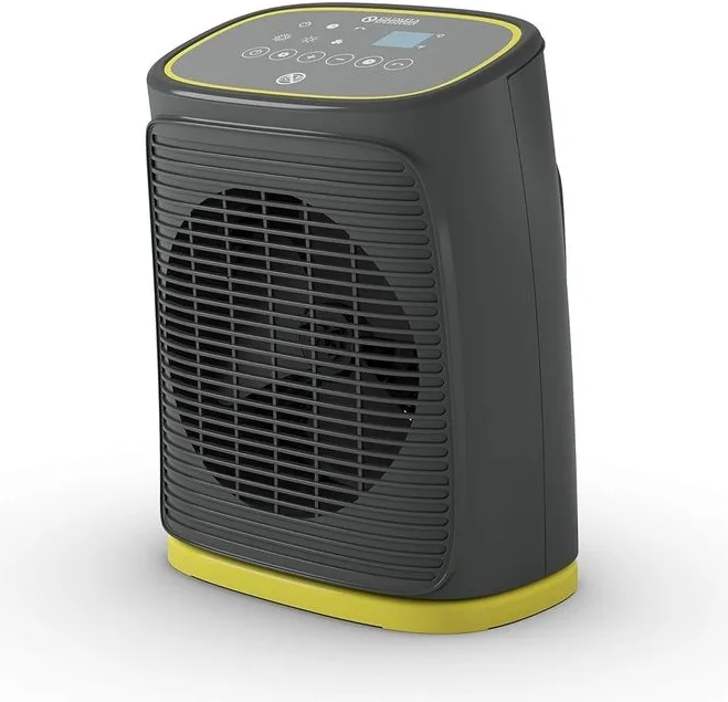 Olimpia Splendid 99295 Caldo Rock DT Termoventilatore 2000 W Oscillante IP21 Touch Timer 12h