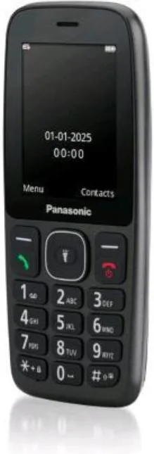 Panasonic KX-TF400 Telefono Cellulare Basico Nero KX-TF400EXB Display 2.4'' Dual SIM