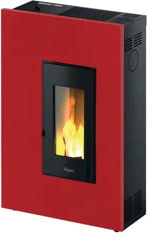 Pegaso 7025145 Stufa a Pellet Madison 5 T2 Rosso