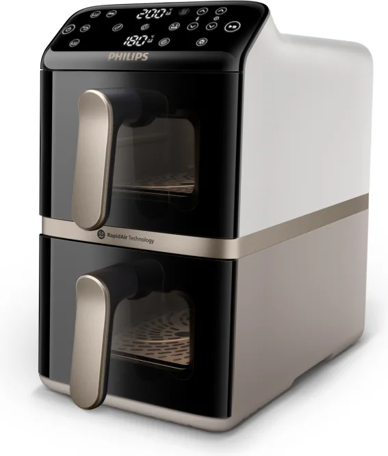 Philips NA462/70 Friggitrice ad Aria 10 Litri 2750 W (Bianco)
