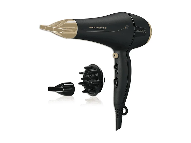 PHON ROWENTA SIGNATURE PRO AC CV7846, Potenza 2200 W, Tipo di motore motor, Livelli temperatura 3, Tecnologia a ioni, Attacco diffusore