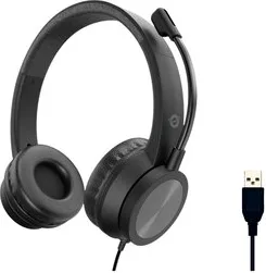 Conceptronic POLONA05B Cuffie Auricolari per Musica e Chiamate Cablate (Nero)