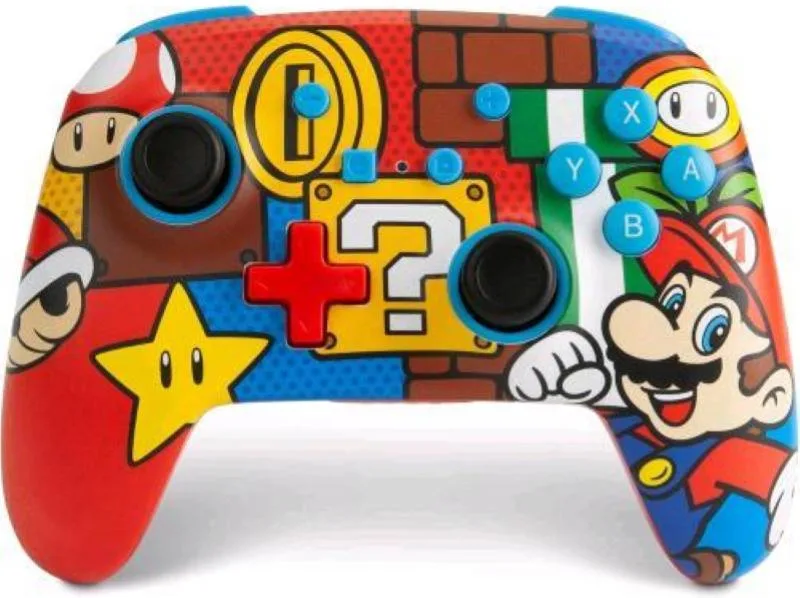 PowerA Controller Mario POP Wireless per Nintendo Switch