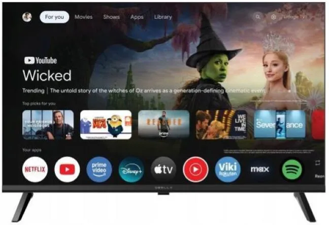 Qbell TV LED 43" QT430FGT FULL HD SMART GOOGLE TV WIFI DVB-T2