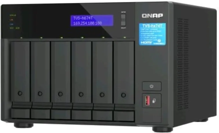 Qnap TVS-H674T-I5-32G NAS 6 Bay (Nero)
