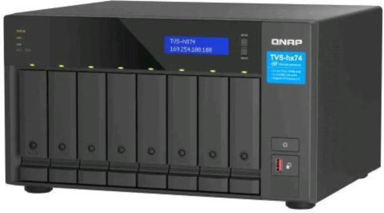 Qnap TVS-H874T-I7-32G NAS 8 Bay (Nero)