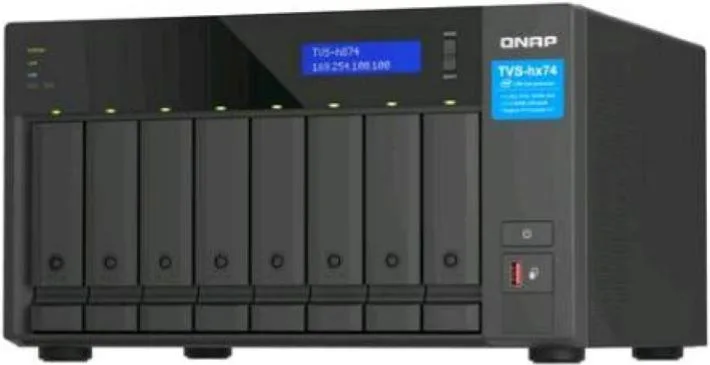 Qnap TVS-H874X NAS 8 Bay (Nero)