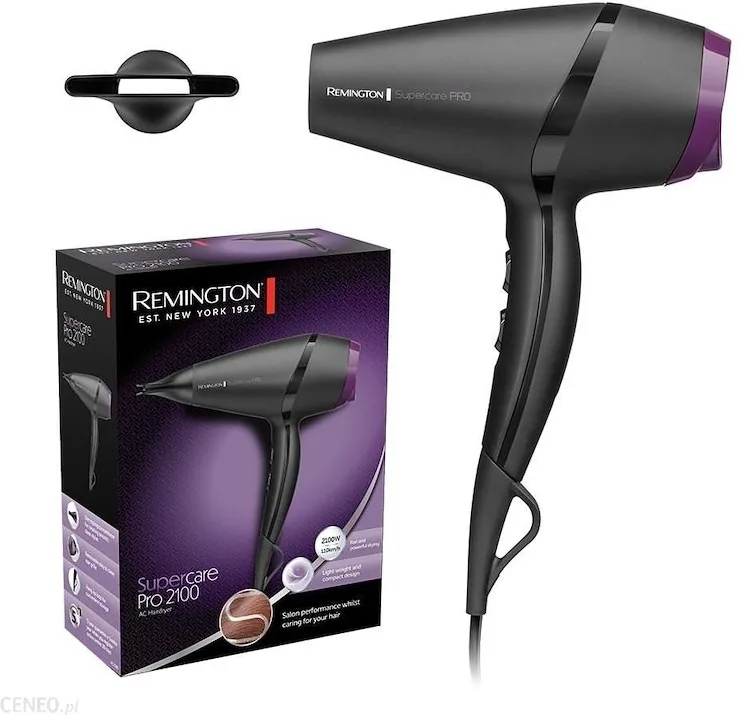 Remington AC7100 2100 Asciugacapelli 2100 W (Nero)
