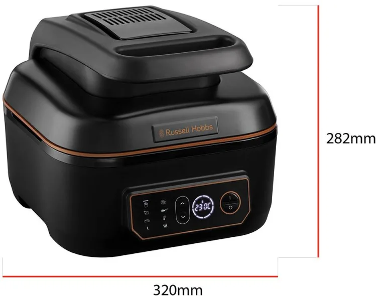 Russell Hobbs Russel Hobbs 26520-56 Friggitrice ad Aria 2,5 Litri 1745 W (Nero)