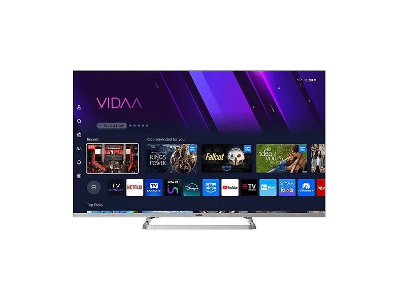 Saba SA43KM10VDA ULTRA HD 4K Smart TV 43" (Grigio)