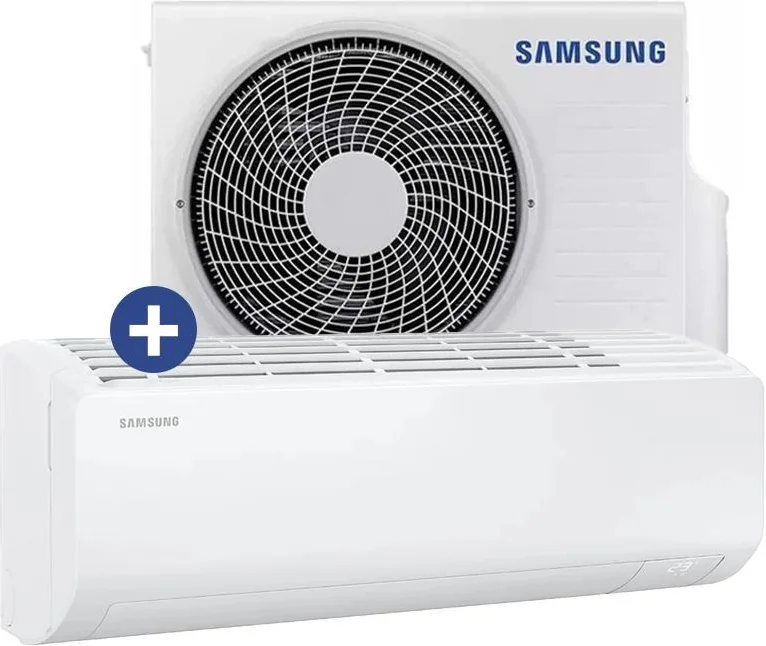 Samsung cebu s2 7.000 btu (u.i. + u.e.) - condizionatore - 2kw - wi-fi - ai (ar50f07c1ahneu + ar50f07c1ahxeu)