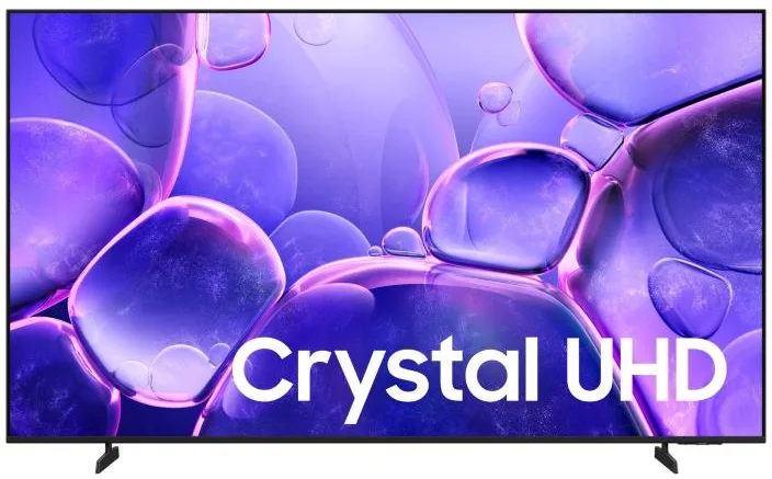 Samsung Crystal UHD 85" UE85U8000FUXZT 4K, Processore Crystal 4K, HDR, Smart Experience, OTS Lite & Adaptive Sound, Metal Stream Design, Smart TV, 2025