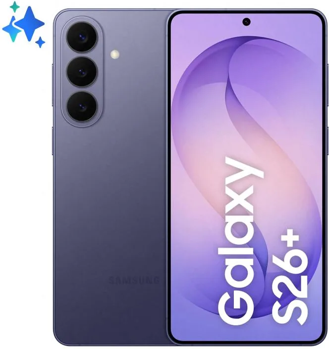 Samsung Galaxy S26+ Smartphone AI, 512GB, Processore avanzato, Assistente Foto, Creative Studio, Camera 50 MP, 4900 mAh, Cobalt Violet