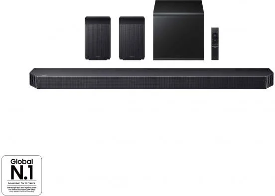 Samsung HW-Q930F-ZF Soundbar 9.1.4 Canali 580 W (Nero)