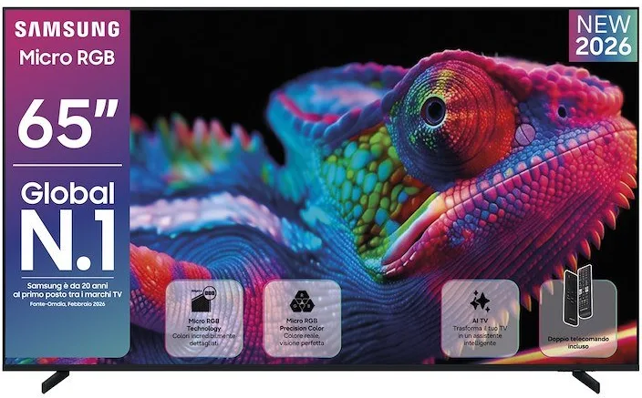 Samsung MRE65R85H 4K Ultra HD Smart TV 65" (Nero)