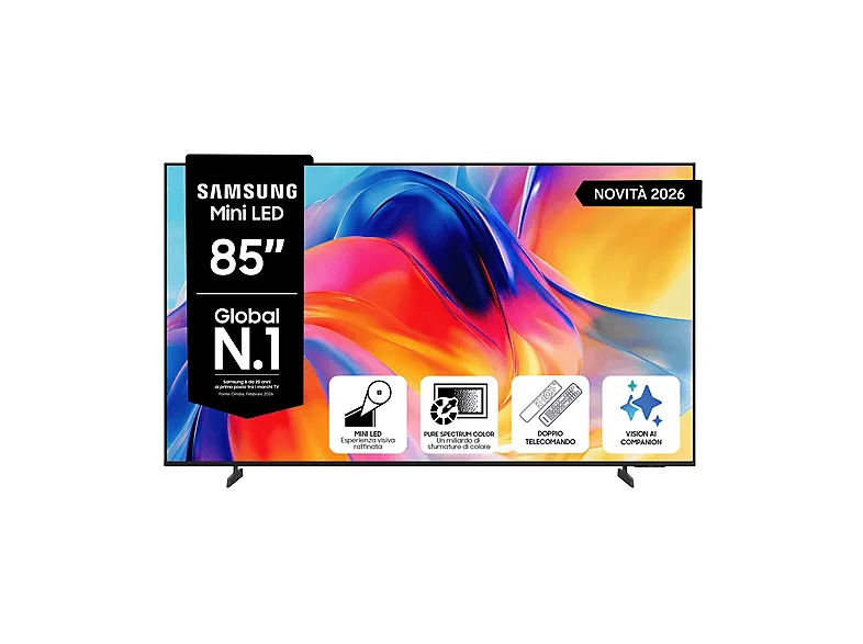 Samsung UE85M70HAUXZT 4K Ultra HD Smart TV 85" (Titanio)