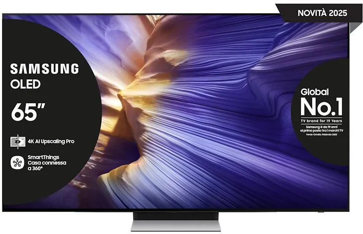 Samsung QE65S90FATXZT 4K Ultra HD Smart TV 65" Wi-Fi (Nero)